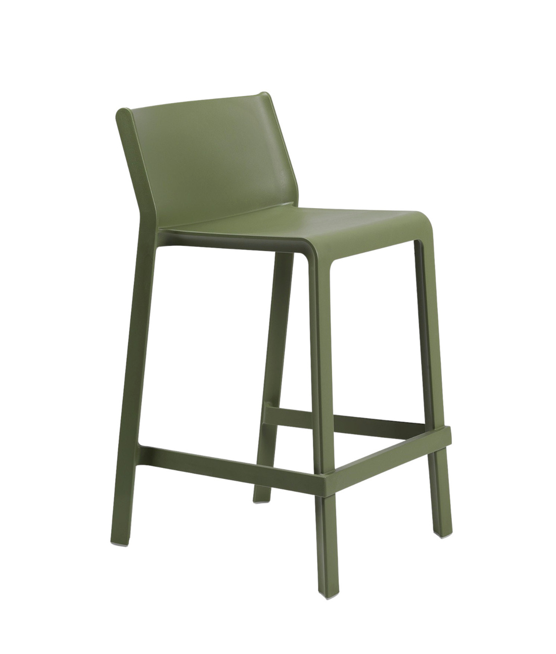 Nardi Trill Barhocker 65 cm, agave, italienisches Outdoor-Design, wetterfest, langlebig, leicht, stapelbar