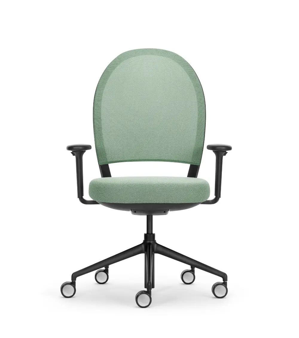 Girsberger Marva Net Bürostuhl mit Ecoknit Rücken als komfortable Sitzlösung für moderne Arbeitsplätze.