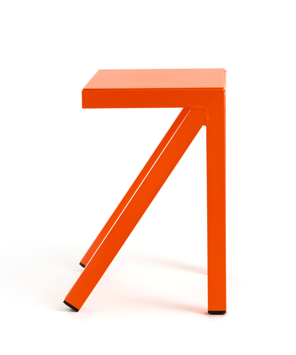 Magis Bureaurama Hocker orange – stabiler Design-Hocker Magis Bureaurama Hocker orange, stabiler fester Hocker, komfortabel, modernes italienisches Design