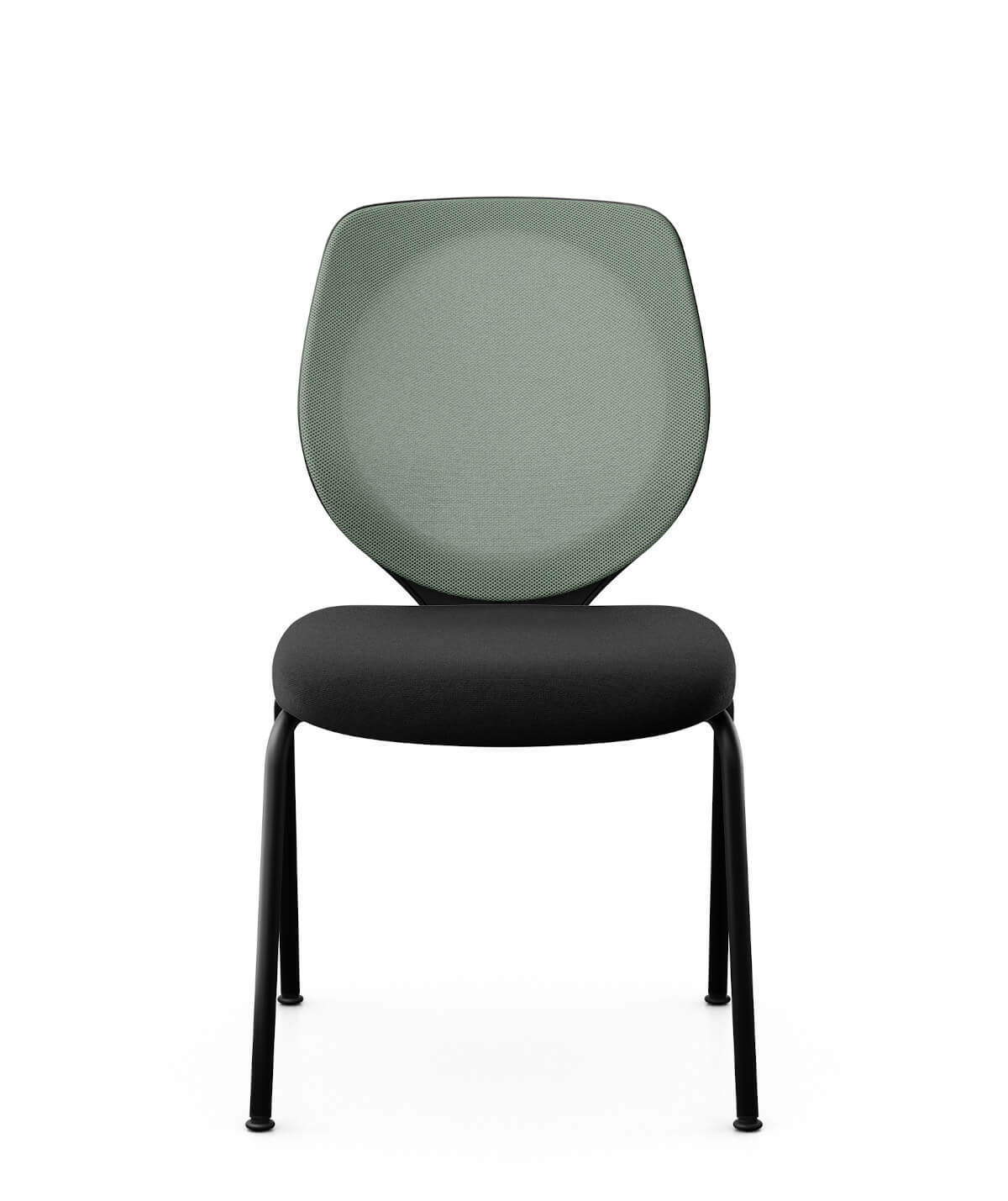 Giroflex 353-3004 Besucherstuhl mit Netzrücken, stapelbarer Konferenz- und Seminarstuhl