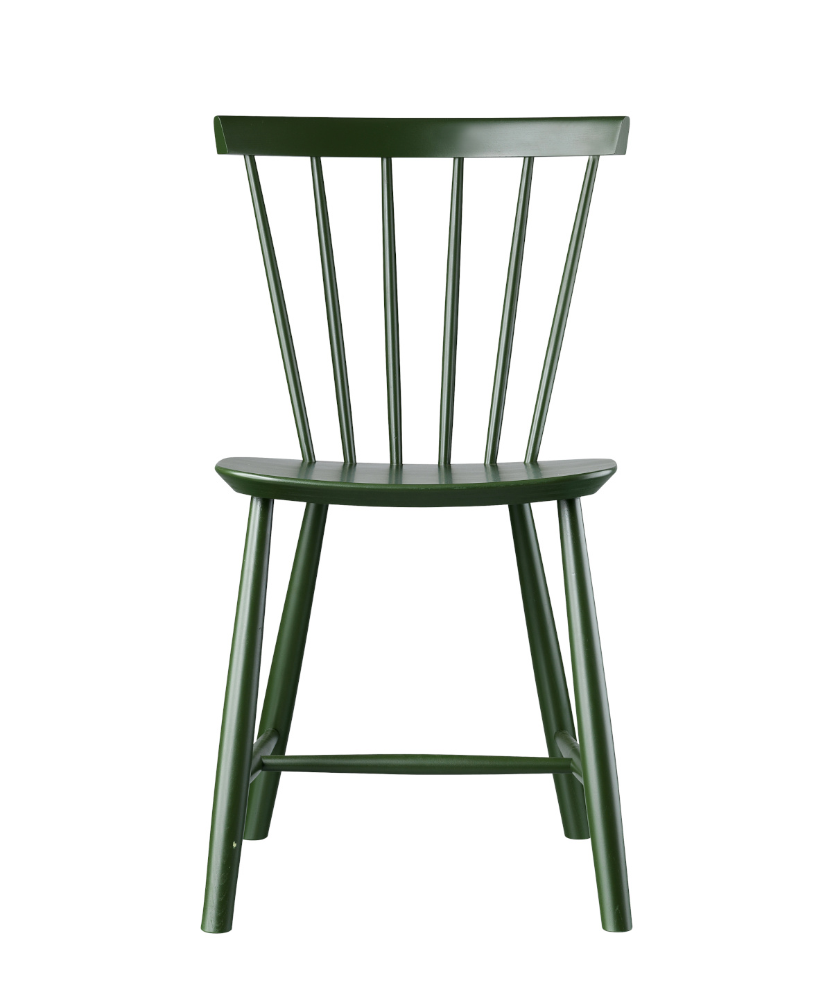 FDB Møbler J46 Stuhl, ergonomisch, Buche, bottle green, nordisches Design, langlebig, funktional