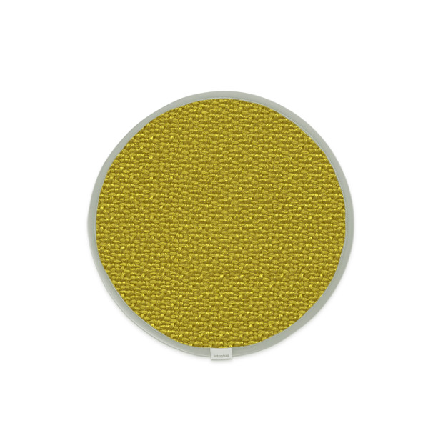 Interstuhl ECO UP Sitzkissen in Honiggelb, passgenau für ECO UP Sitzhocker, bequemes Polster, modernes Design