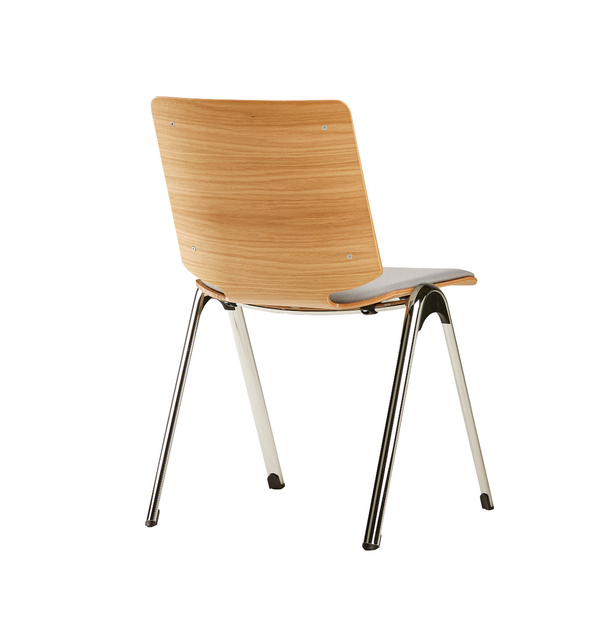 VLEGSis3 V102H Besucherstuhl von Interstuhl, komfortabler Stapelstuhl mit ergonomischem Design und robustem Kufengestell