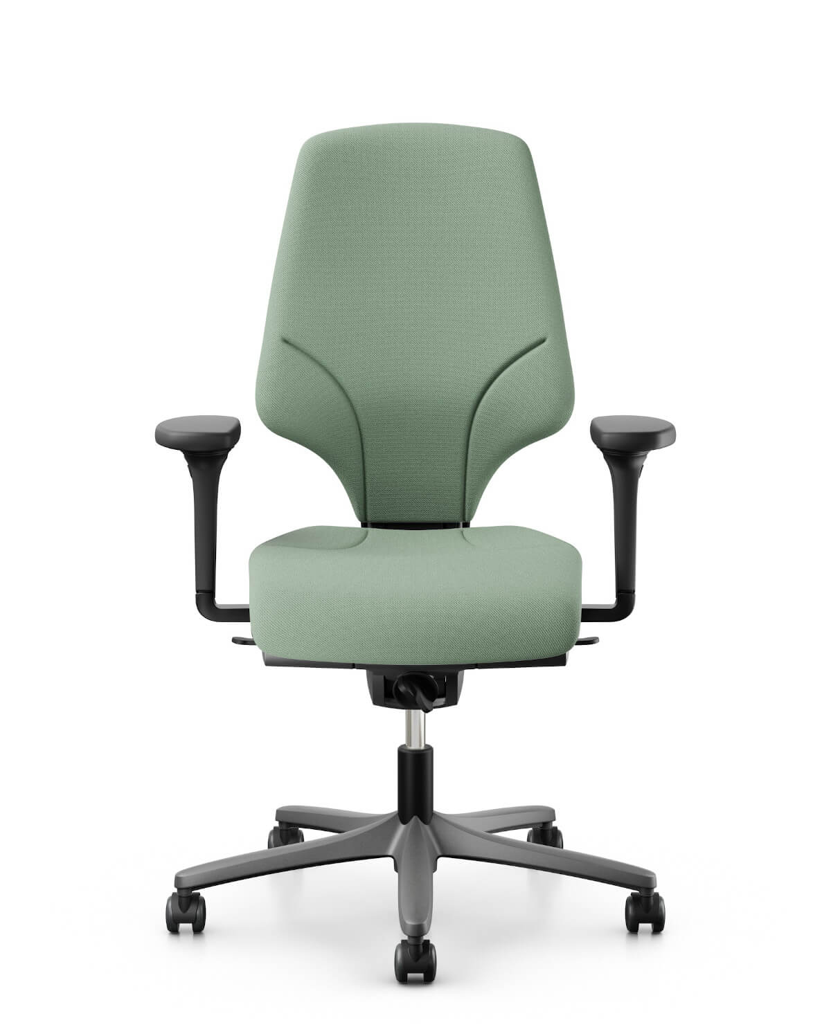 Komfortabler Giroflex 64-3578 Chefsessel, ergonomische Polsterung, Drehfunktion
