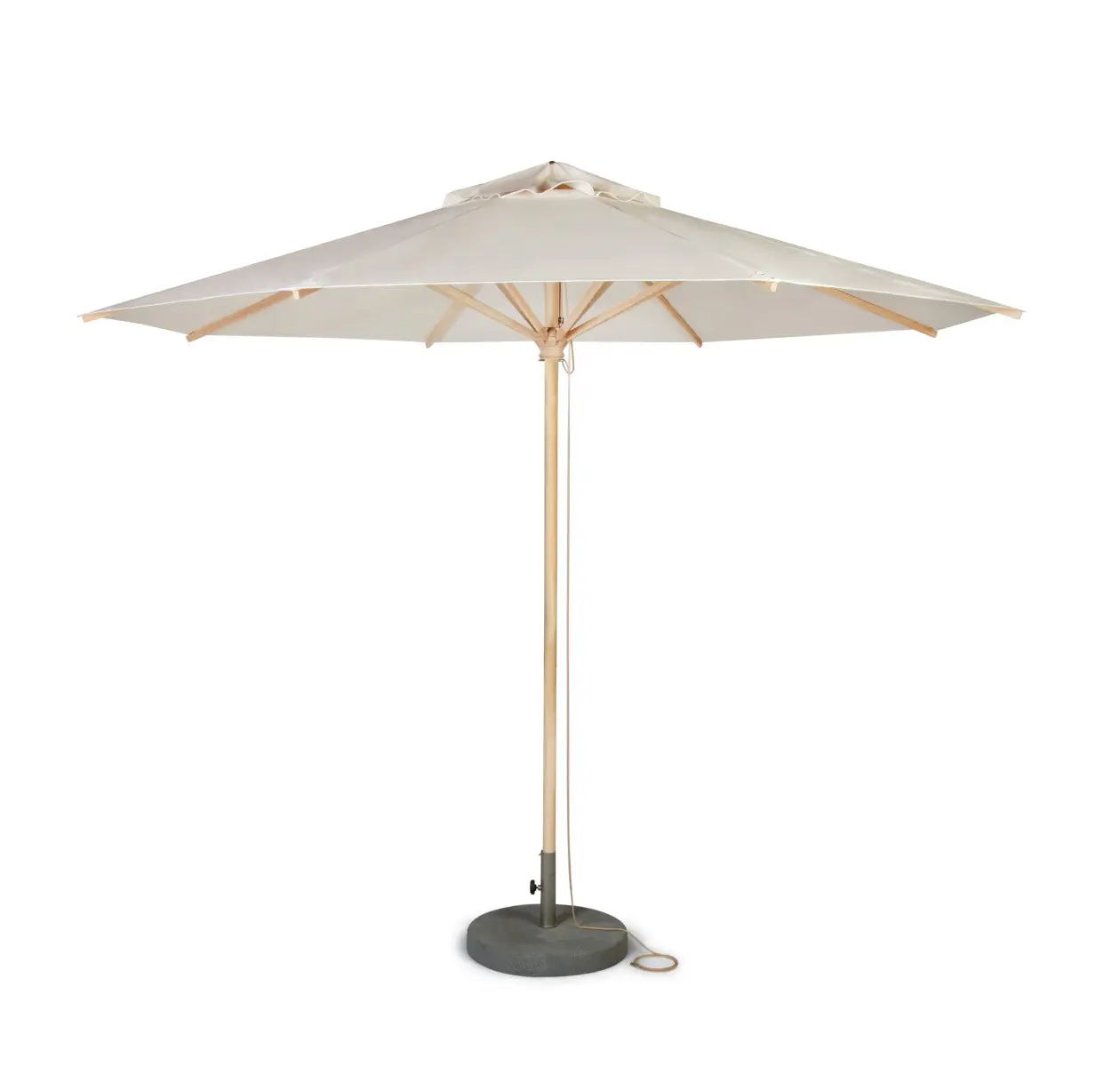 Weishäupl Basicschirm Ø 335 cm in Natur