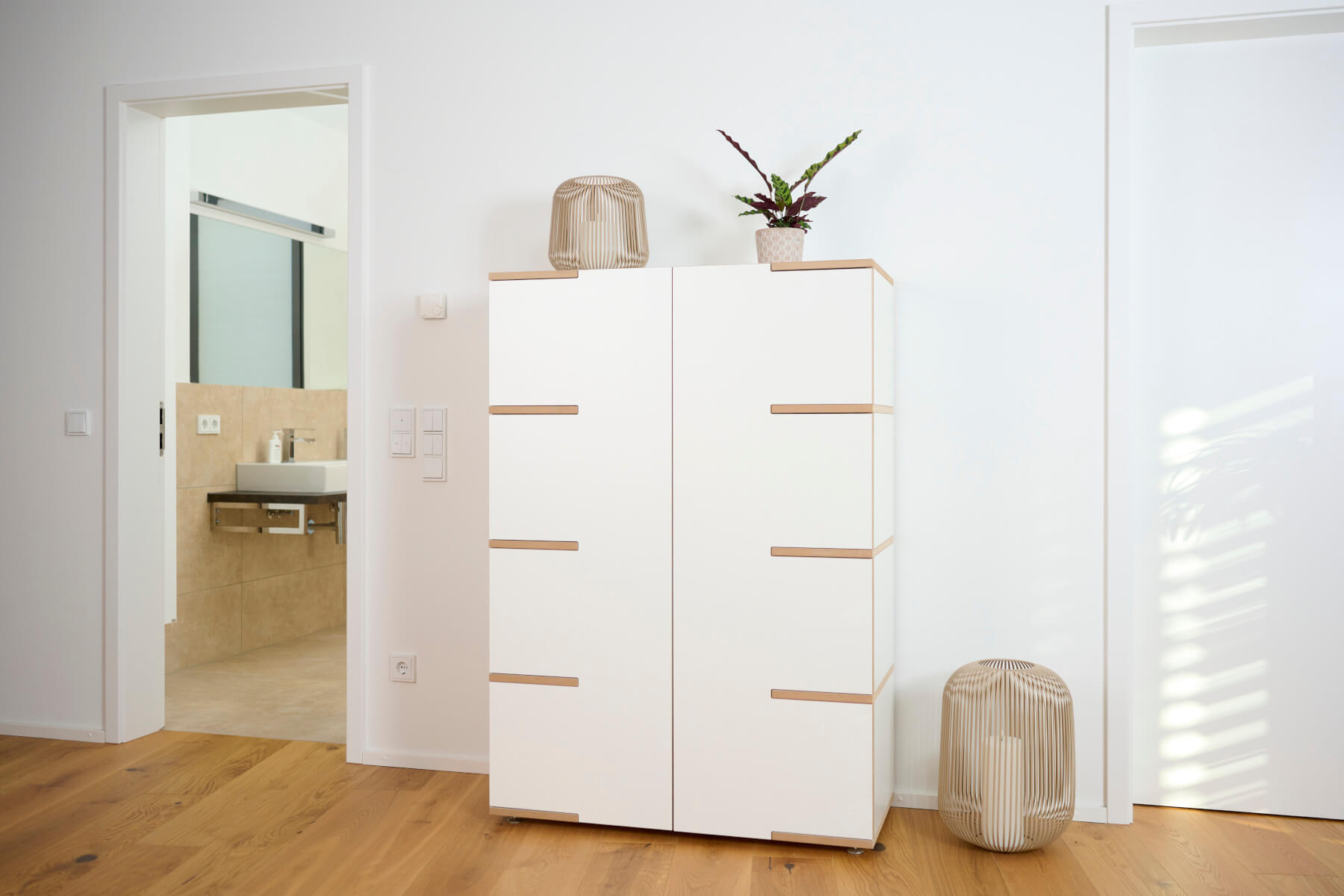 Tojo Stau Sideboard weiß