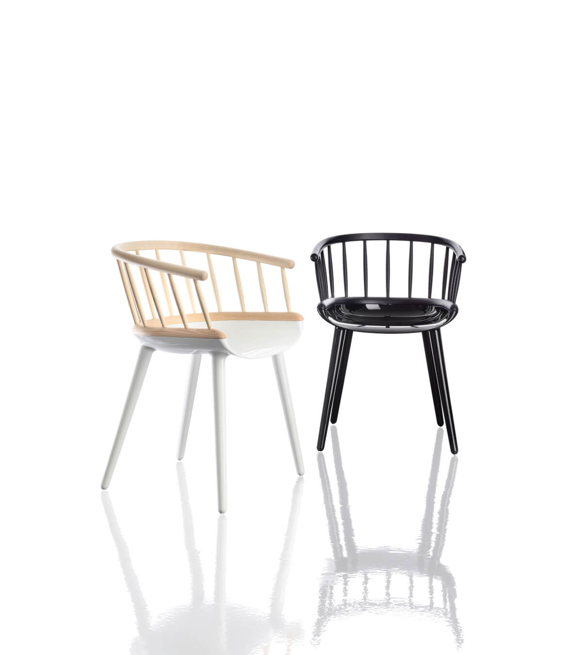 Magis Cyborg Stick Stuhl im minimalistischen Wohnraum, leicht, ergonomisch und hochwertig – elegantes Design