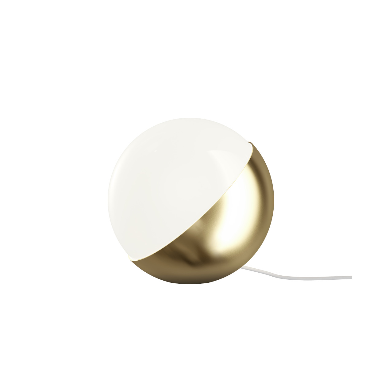 Louis Poulsen VL Studio Leuchte Ø25 cm, Messing VL Studio Tisch-/Stehleuchte Ø25 cm aus Messing von Louis Poulsen – skandinavisches Design & dimmbares Licht