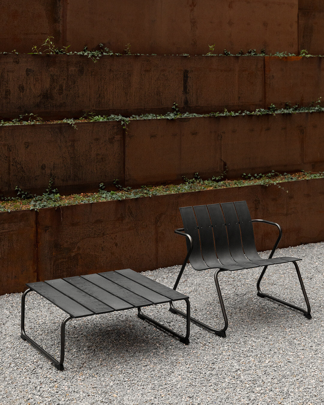 Ocean Lounge Chair, schwarz