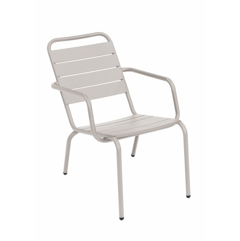 Barceloneta Sessel, kieselgrau