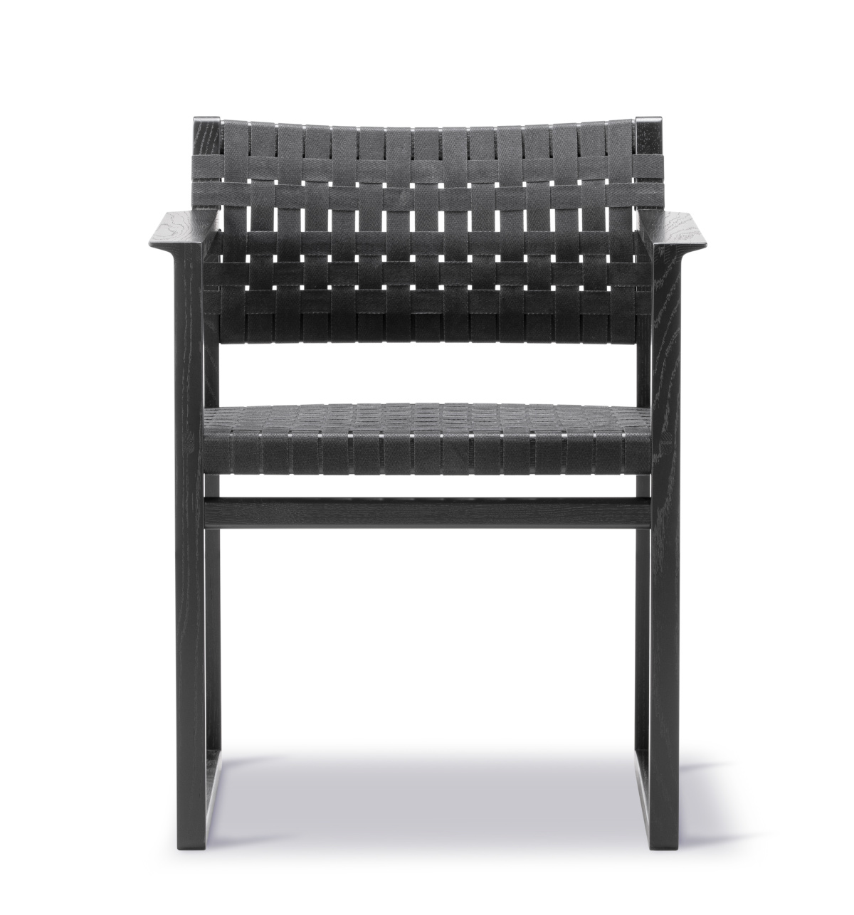 BM62 Armlehnstuhl mit Leinengurt