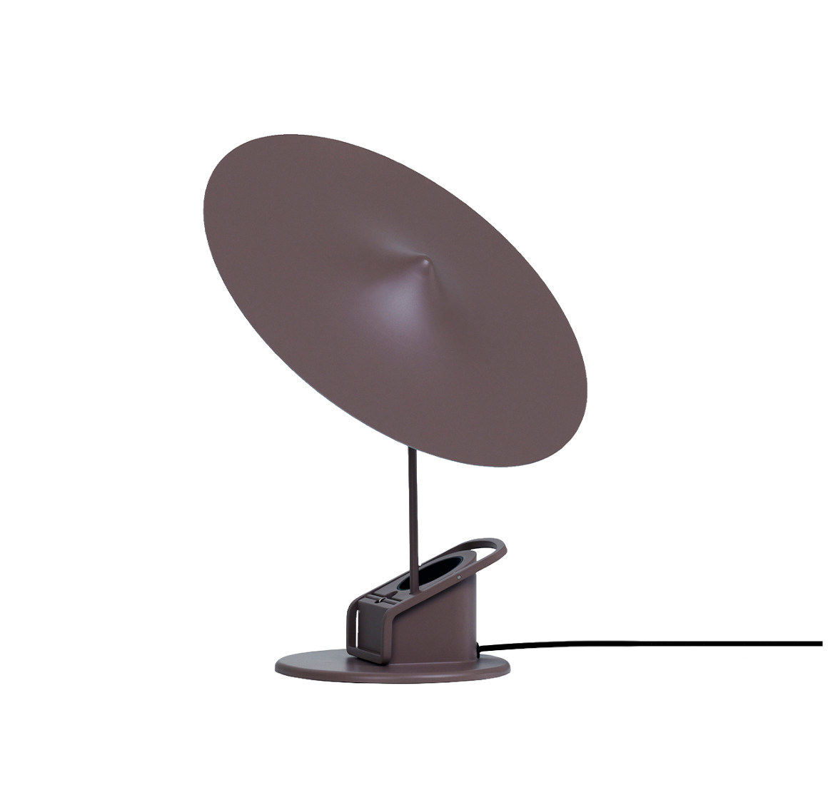 w153 Ile Tischleuchte, grey brown