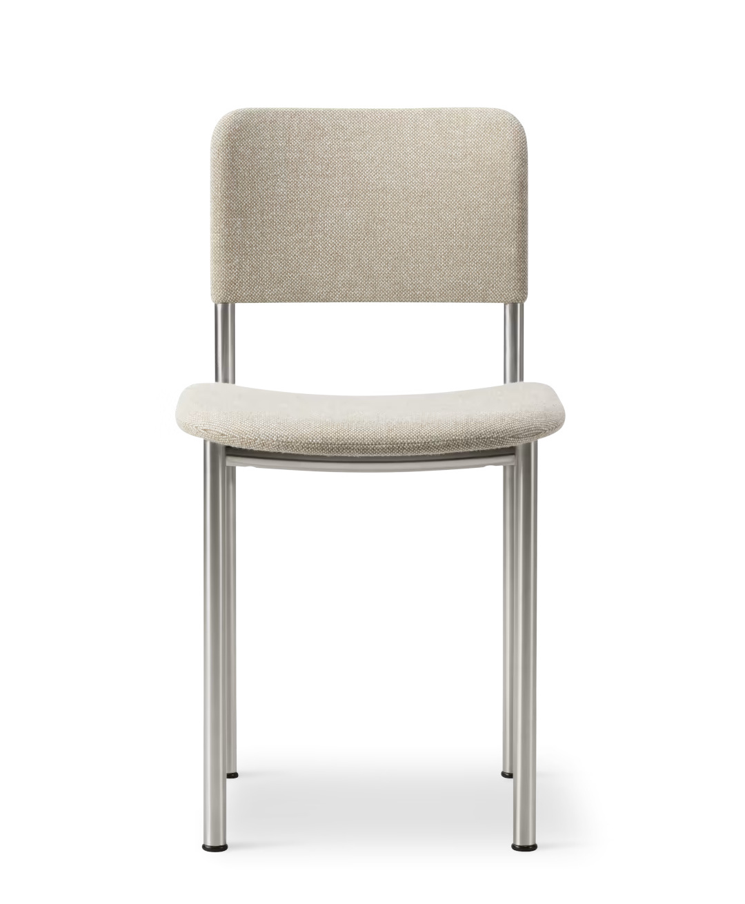 Plan Chair voll gepolstert, brushed steel / hallingdal 220