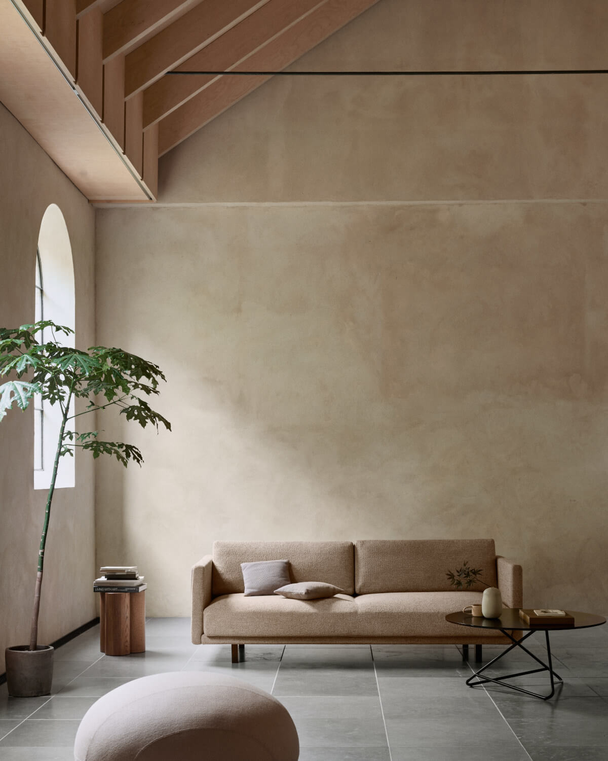 Softline Tribeca Beistelltisch, hochwertiger Designer-Beistelltisch für moderne Wohnzimmer und Sitzbereiche