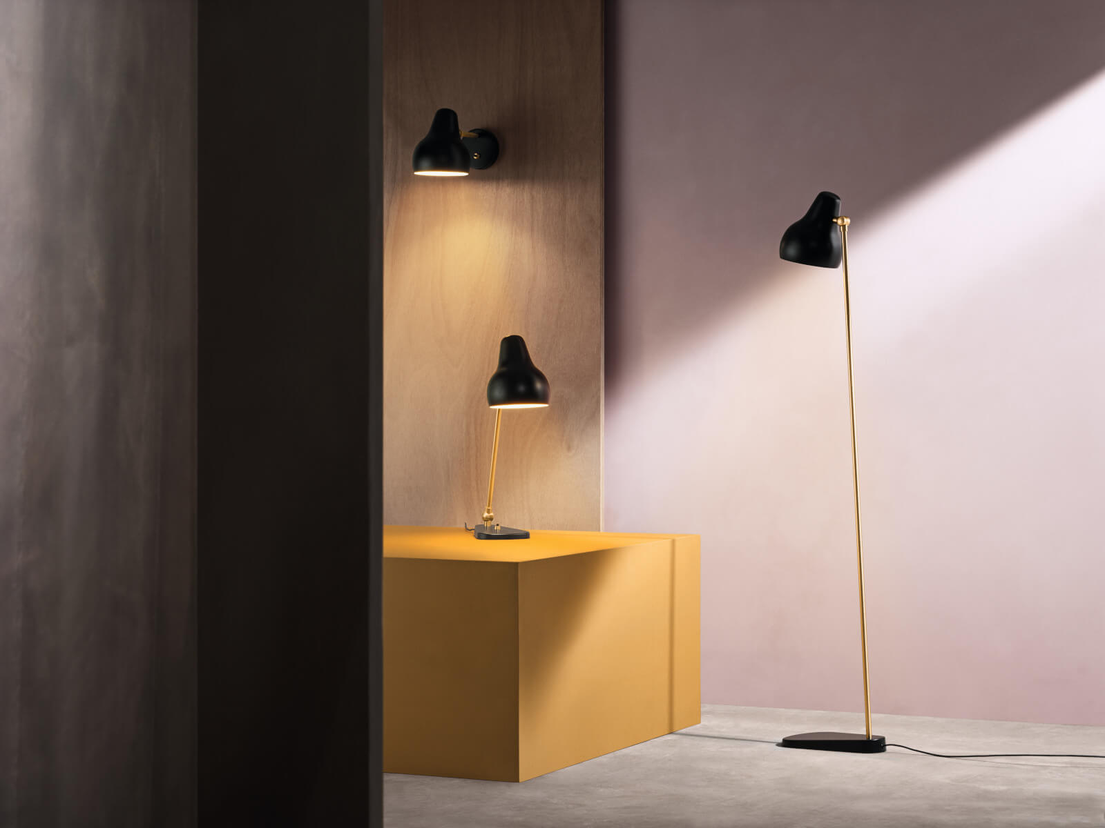 Design Wandleuchte Louis Poulsen VL 38, hochwertige Verarbeitung und harmonische Lichtverteilung für Zuhause.