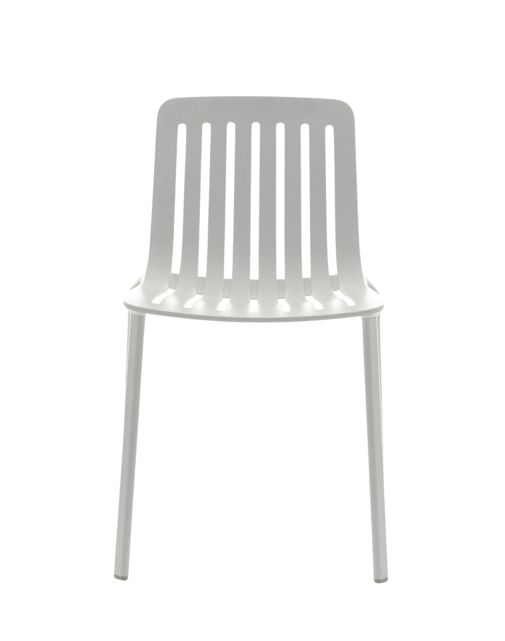 Magis Plato Stuhl weiß – moderner Designstuhl aus Italien Magis Plato Stuhl weiß, moderner Designstuhl aus Italien, stapelbar, robust, für Innen- und Außenbereich geeignet
