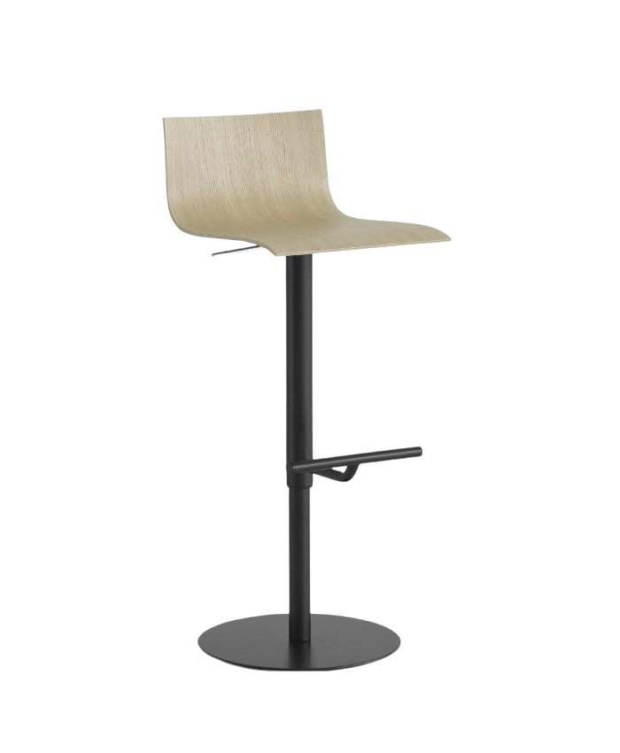 Thin Barhocker, dreh- und höhenverstellbar