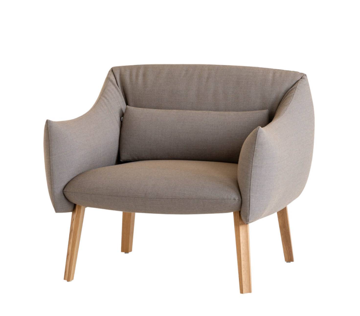 Lua Lounge Sessel Holzfüße