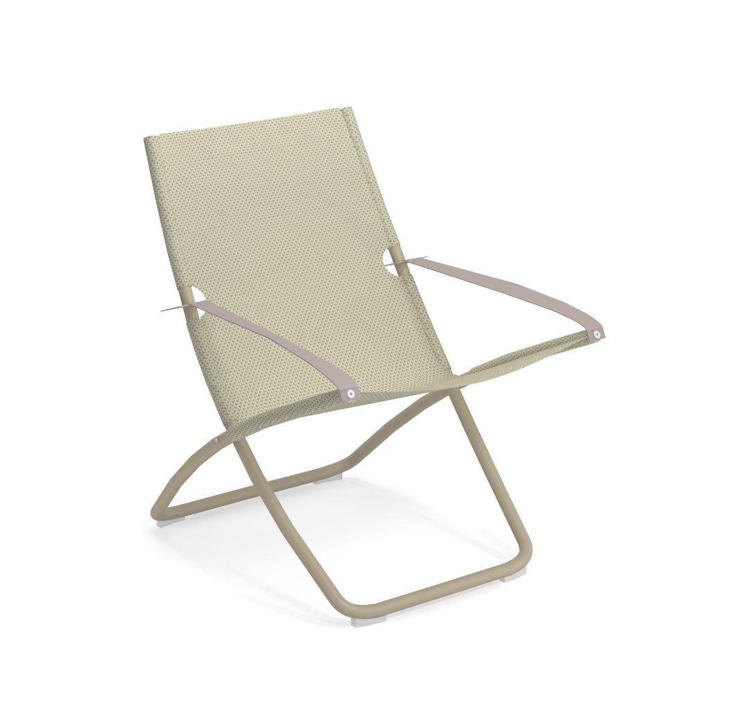 Snooze Liegestuhl, taupe / beige