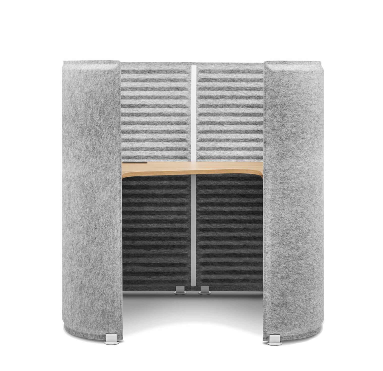 Noti Soundroom Arbeitsplatz mit Schreibtisch Design Möbel