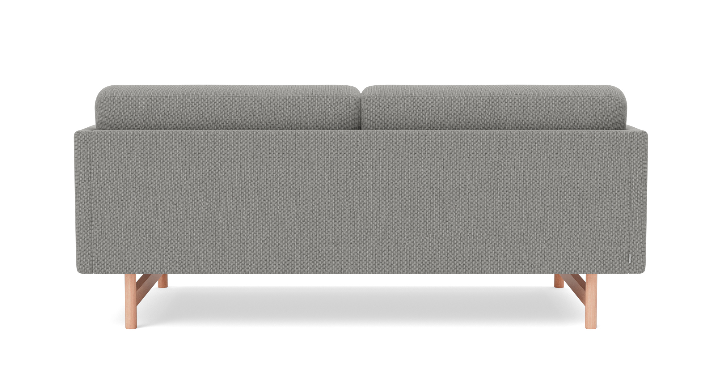 Calmo Sofa 2-Sitzer, 80 cm, eiche lackiert / sannava 717