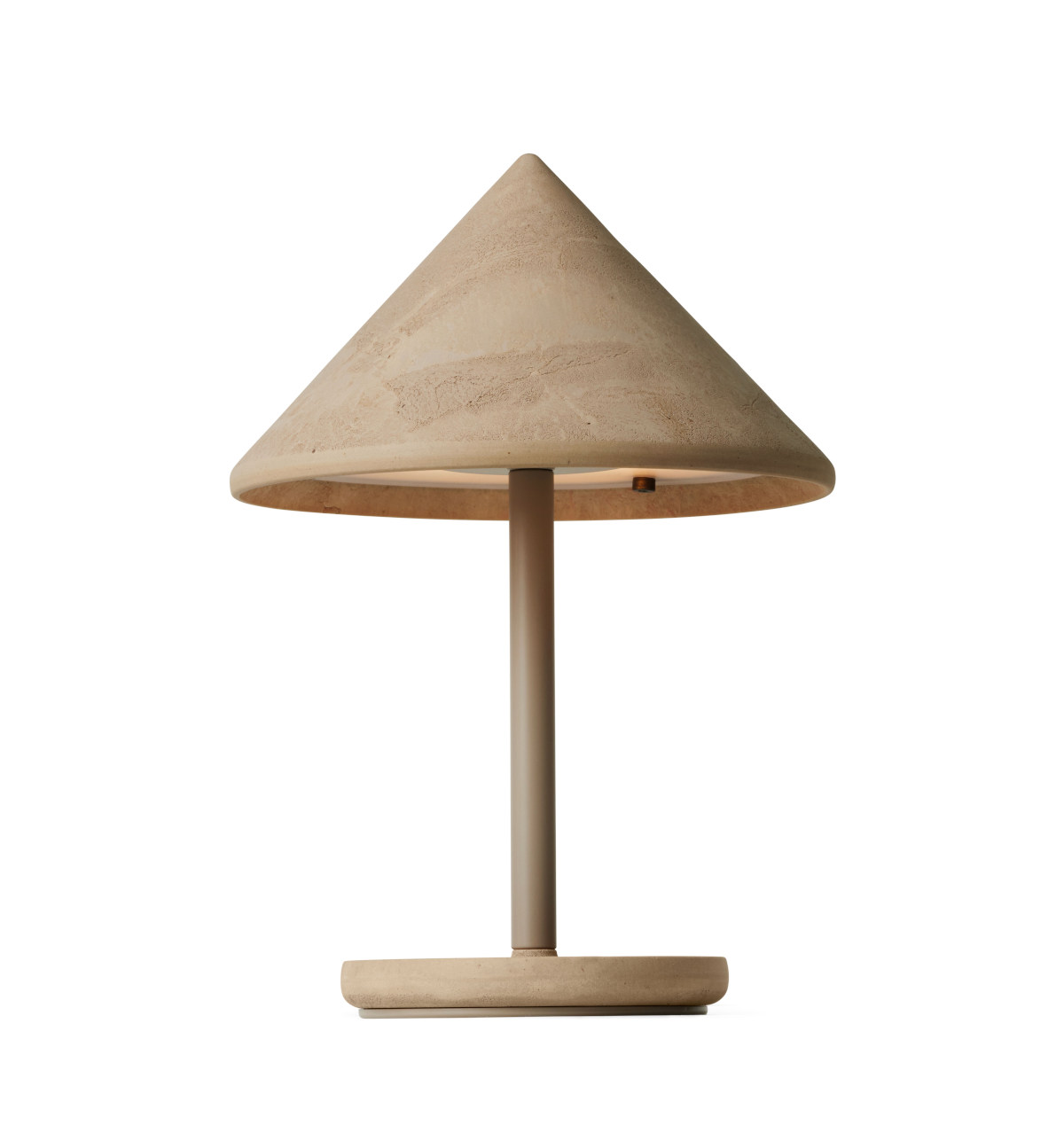 Terra Portable Tischleuchte, coffee waste rust red