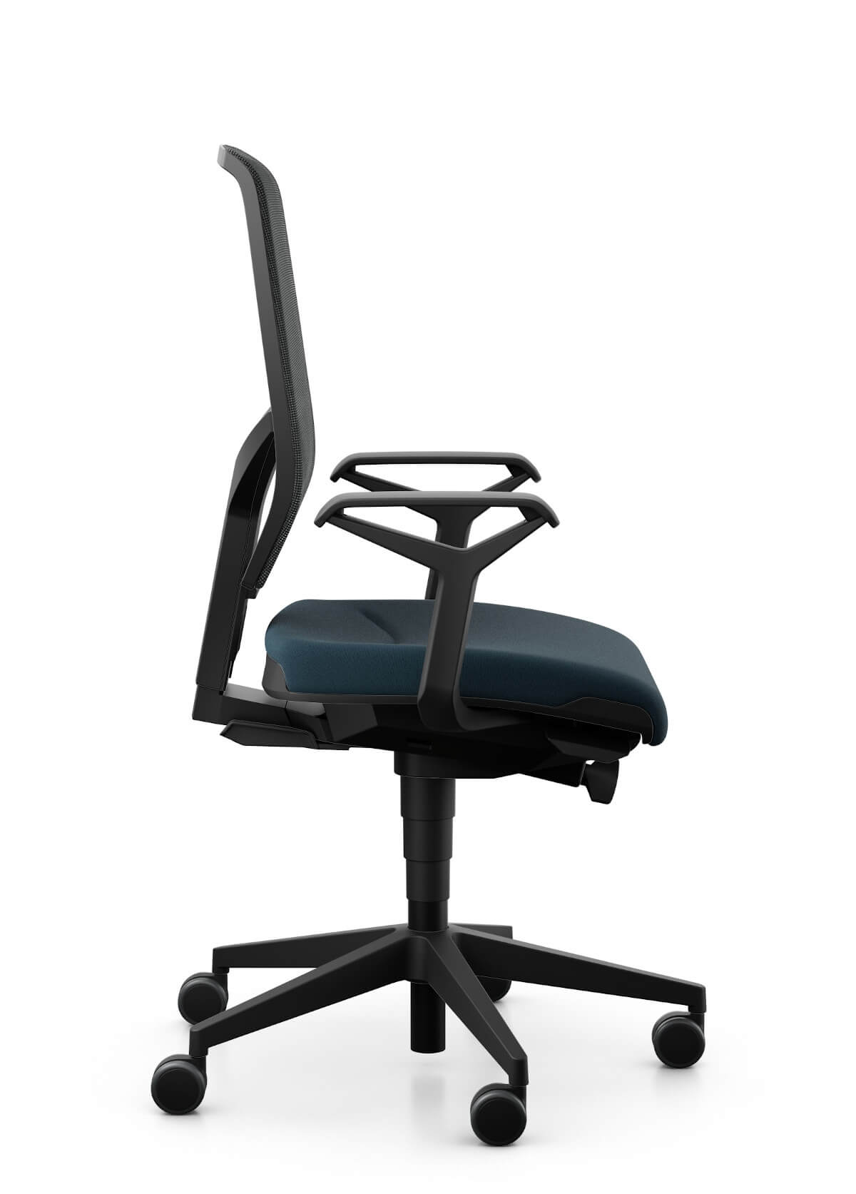 Moderner Giroflex 68-3519 Drehstuhl, Netzrücken für optimale Luftzirkulation, ideal für Büro und Homeoffice