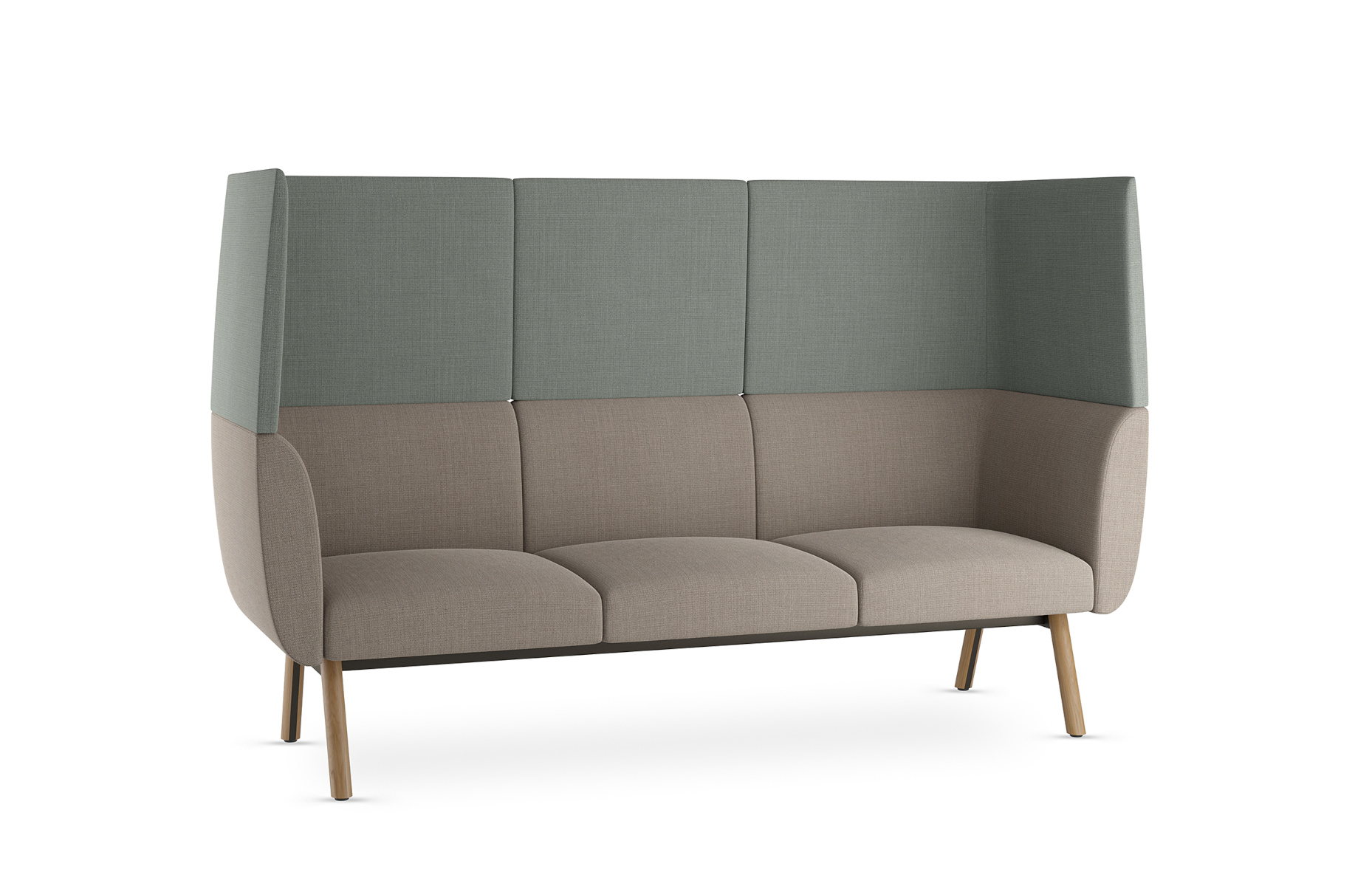 Nido NI-K3-H-N1 Highback Sofa 3-Sitzer Nido NI-K3-H-N1 Highback Sofa 3-Sitzer