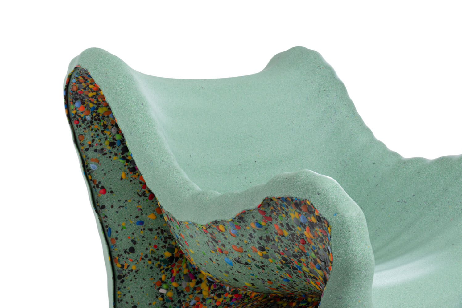 Magis In-Side Sessel, sage, stilvoller Design-Sessel, ergonomisch, komfortabel, modernes italienisches Design