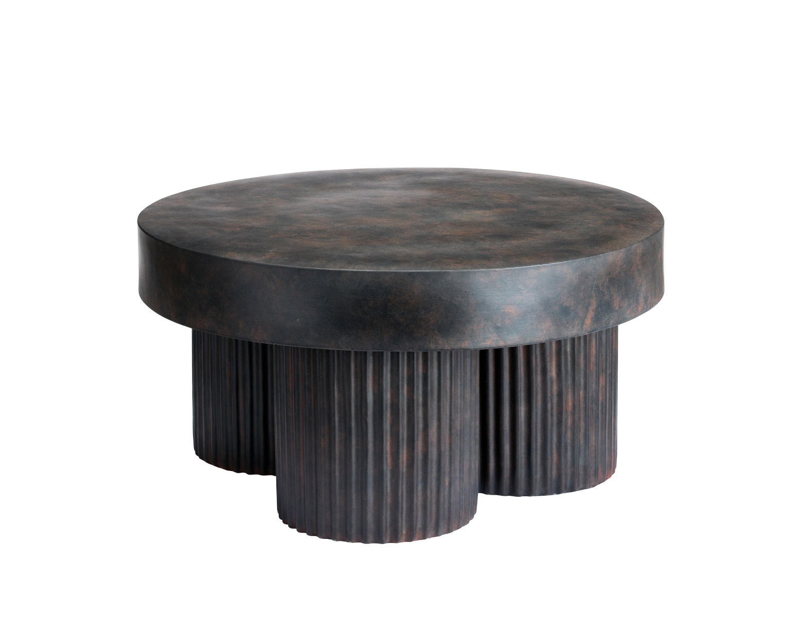 Gear Couchtisch, Ø 70 cm, earth