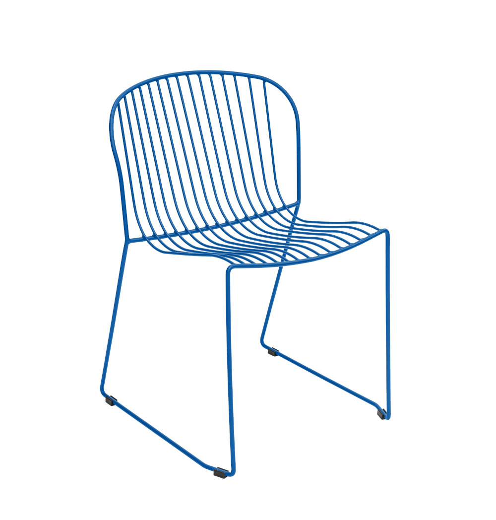 Bolonia Gartenstuhl, ultramarinblau