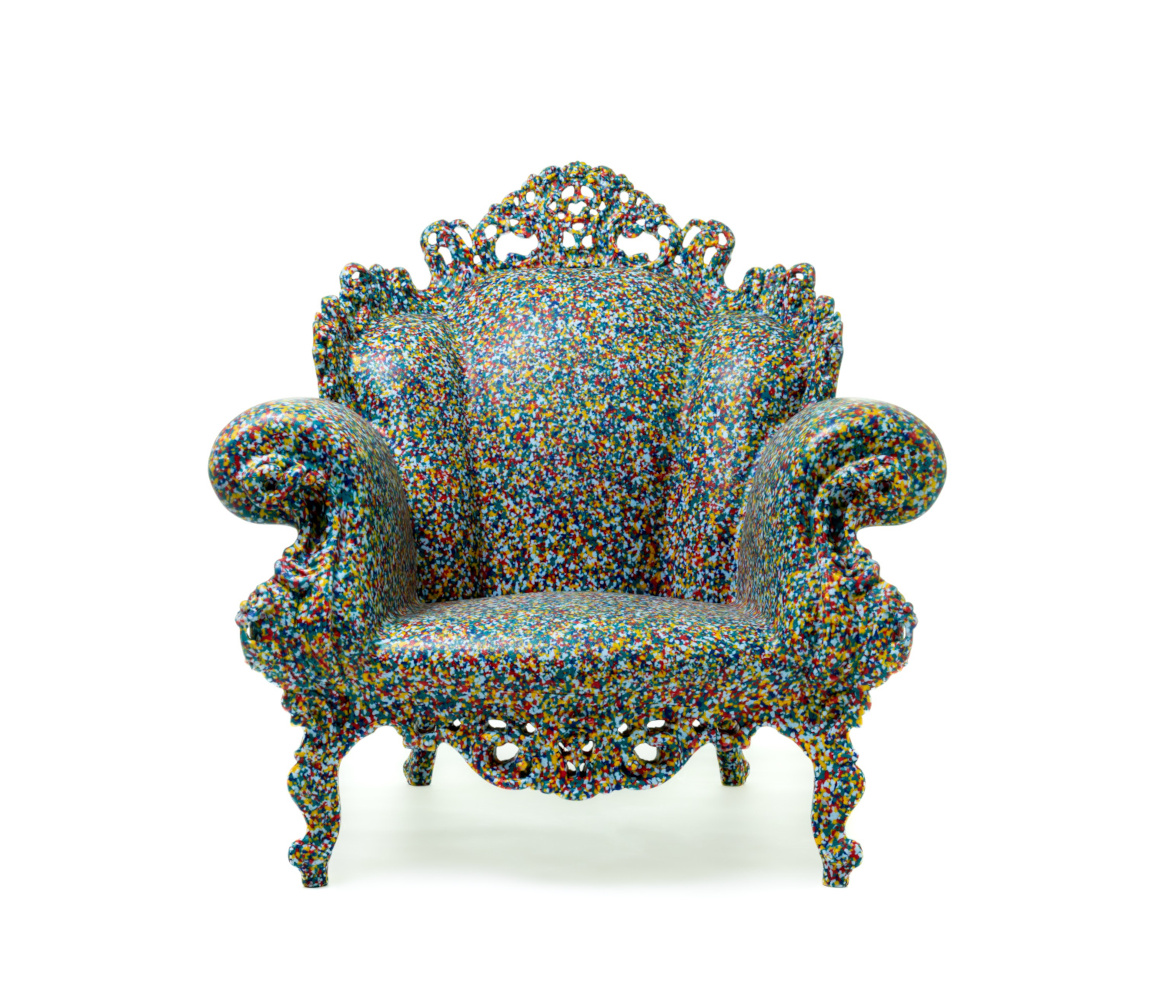 Magis Proust Sessel multicolour – farbenfroher Design-Sessel Magis Proust Sessel multicolour, italienisches Design, farbenfroh, komfortabel, modernes Wohnzimmer-Möbel