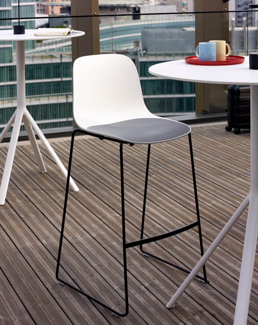 Seela Outdoor Barhocker, höhe 65 cm, kufengestell
